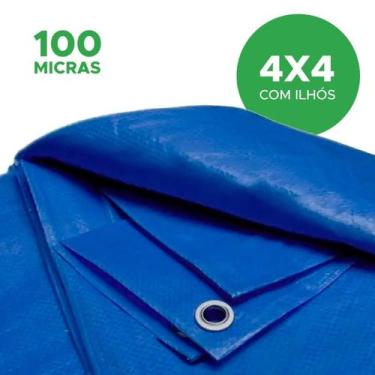 Imagem de Lona Reforçada Polietileno Impermeável 100 Micras - Mixtou, 4.4