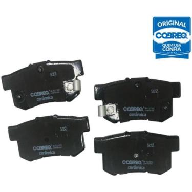 Imagem de Pastilha de Freio Traseiro Honda Legend 1991 a 1995 COBREQ
