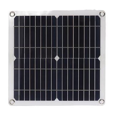 Imagem de Kit de Painel Solar Portátil de 200w 12V, Painel Solar Monocristalino Com Controlador para Camping Acampar Acampamento (40A)