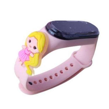 Imagem de Relógio Infantil Menina Digital Para Crianças Prova de Água Feminino P