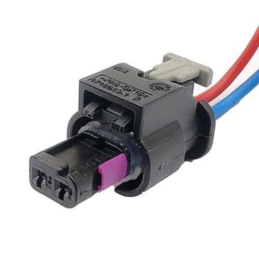 Imagem de Plug Conector Bico Injetor Oroch Duster Captur 1.3 Turbo  2020 a 2024 