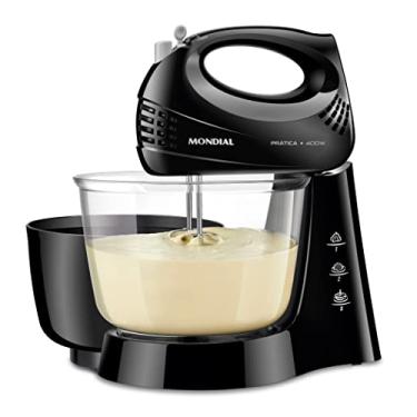 Imagem de MONDIAL Batedeira Prática Due, Preto, 400W, 220V - B-45-B