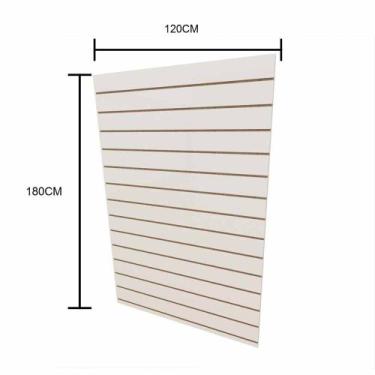Imagem de Painel para ganchos, ideal para lojas branco 180(A)x120(C)cm sem ganch