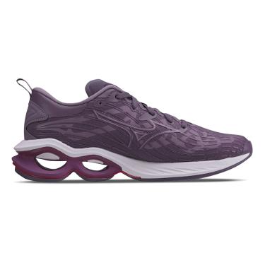 Imagem de Tênis Mizuno Wave Creation 25 SE - Feminino - Roxo-branco  feminino