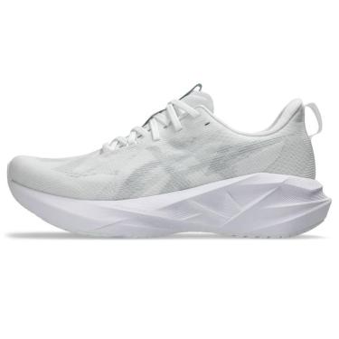 Imagem de Tênis ASICS Novablast 5 Lite-Show - Masculino - Prata/Amarelo-Masculino