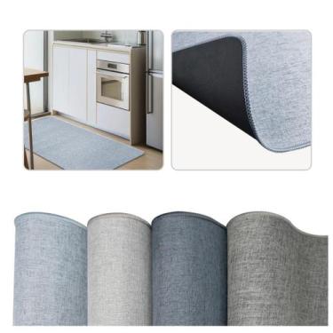 Imagem de 2 Tapete Passadeira Cozinha Antiderrapante Ln 45x110 Vr - IDEALIZA, PR