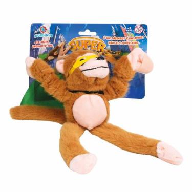 Imagem de Macaquinho de Pelúcia Super Kiko Polibrinq