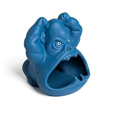 Imagem de Cinzeiros Criativo Animal Cinzeiro Cerâmica Casa Sala de Estar Grande Capacidade Carro Cinzeiro para Decoração de Escritório em Casa Decoração de Casa (Cor: Azul)