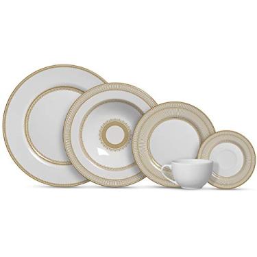 Imagem de Aparelho de Jantar Alleanza 30 pçs Plissan Dourado