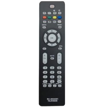 Imagem de Allimity Substituição do controle remoto RC2034301/01 para Philips LCD TV 42PFP5532D/05 37PFL7662D/12 42PFL3512D/12 42PFL7662D/05 42PFL5522D/05 42PFL5522D/12 42PFL522D/12 42PFL5522D/12 42PFL5522D/12