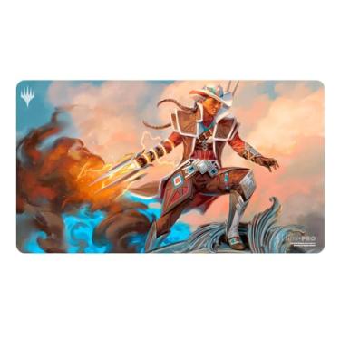 Imagem de Ultra PRO - Outlaws of Thunder Junction Playmat Ft. Annie Flash for Magic: The Gathering, Limited Edition Unique Artistic Collectible Card Gaming TCG Playmat Accessory