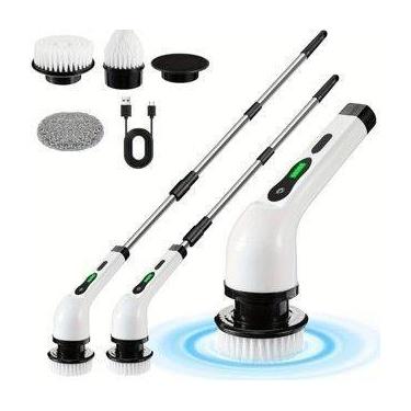 Imagem de Escova Elétrica de Limpeza Ajustável Janela Banheiro e Cozinha Ferrame