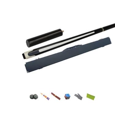 Imagem de Taco de Sinuca Profissional CQBXRD - 1/2 Estrutura Taco de Bordo Canadense, 147cm 58in, Cabeça de Polo 13mm