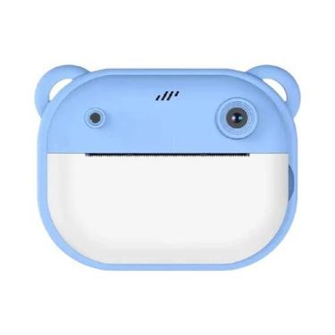 Imagem de Câmera Digital Infantil Com Impressão Instantânea, Câmera Térmica De I