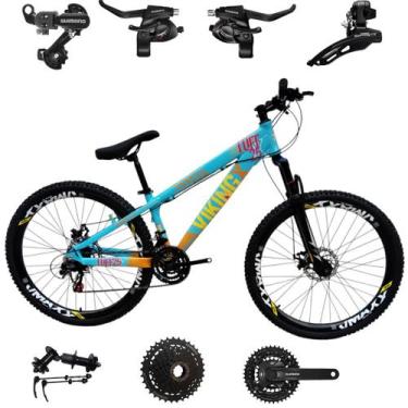 Imagem de Bicicleta Vikingx Tuff 25 Cambios Shimano e Trocadores Shimano 24 Velo