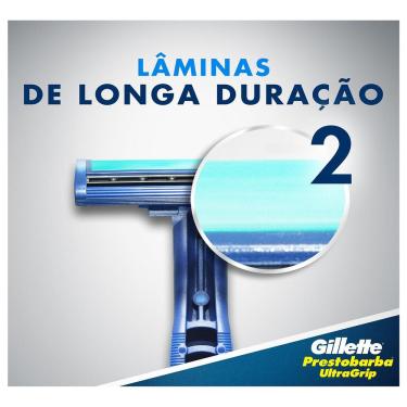 Imagem de Aparelho de Barbear Descartável Gillette UltraGrip 2 com 2 unidades