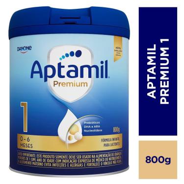 Imagem de Fórmula Infantil Aptamil Premium 1 800g - 0-6 Meses