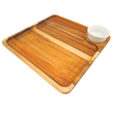 Imagem de Petisqueira de Madeira Kit Petisqueira Tábua de Frios