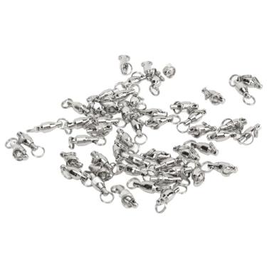 Imagem de Balle Balle Girando Alto Em Aço Inoxidável Soled Seled Swivels para Firewater Peach 50pcs (2#)