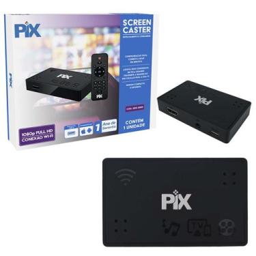 Imagem de Screencaster Para Tv C/ Espelhamento Streaming Via Hdmi Wifi - PIX
