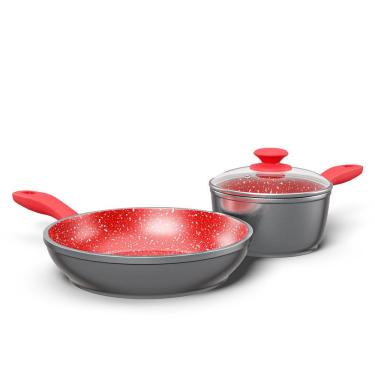 Imagem de Conjunto De Panelas Philco Redstone Pkt404 2 Peças -
