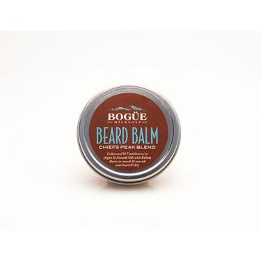 Imagem de Bogue Milk Soap Bálsamo Para Barba - Chiefs Peak Blend De Cedro, Olíbano E Alecrim Com Argan, Abacate, Vitamina E, Manteiga Kokum Cera Abelha Suavizar Nutrir Sua Pele. (50 Ml/1,7 Oz)
