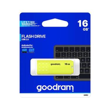Imagem de Pen Drive UME2 Amarelo USB 2.0 16GB GOODRAM