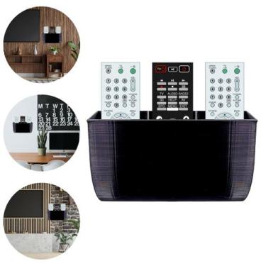 Imagem de Suporte Porta 2 Controle Remoto Parede Tv Ventilador Triplo - VIBE SHO