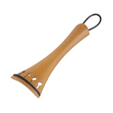 Imagem de menolana 4/4-3/4 Violino Tailpiece Fiddle com Tailcord Músicos Antiderrapante Violino Acessório de Madeira para Instrumentos de Corda