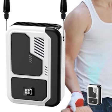 Imagem de Ventilador De Clip Para Cinto | Ventilador De Cinto Para Usar Sob Camisa - Cooler De Ar Com Display Digital, Aparelho Silencioso Com 3 Velocidades Para Pai, Marido, Namorado, Mãe