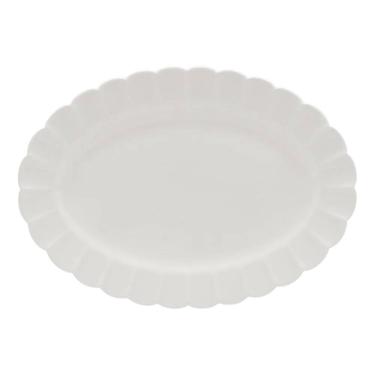 Imagem de Travessa Oval Em Porcelana Flora 41,5x29,5cm Oxford Camélia