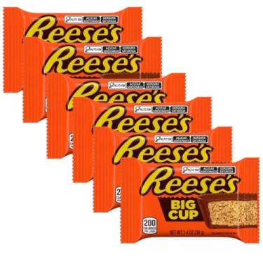 Imagem de Kit 6 Chocolare Reeses Peanut Butter Big Cup Hersheys 39gr