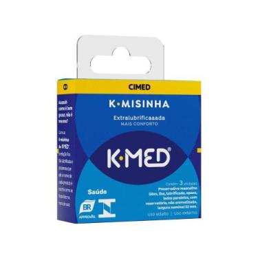 Imagem de Preservativo K-Med K-Misinha C/3 Extra Lubrificada - Cimed