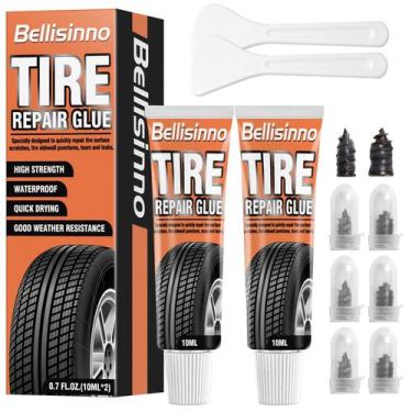 Imagem de Cola de Reparar Pneus Bellisinno - Borracha 10ml (2 Unidades)