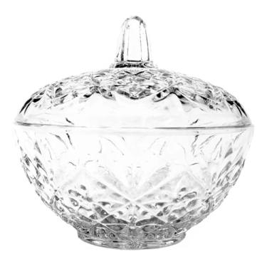 Imagem de Bomboniere Potiche Decorativo Vidro Transparente 12cm