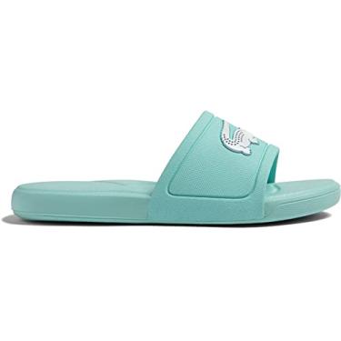 Imagem de Lacoste Tênis infantil unissex L.30 Slide, Verão/verde palmeira, 13 Little Kid