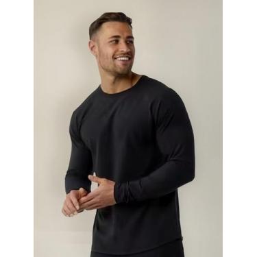 Imagem de Camisa Térmica Frio Inverno Flanelada Segunda Pele Grossa - SEA FLOW