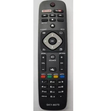 Imagem de Controle Remoto Tv Philips Smart Netflix Youtube - LeLong/Sky