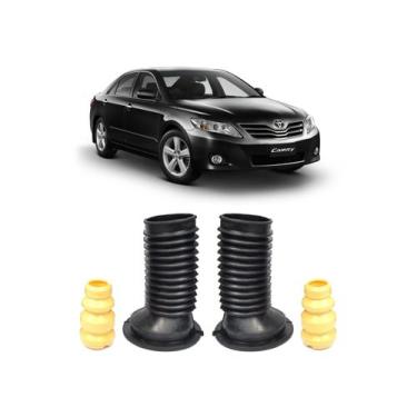 Imagem de 2 Kit Parcial Batente Dianteiro Toyota Camry 2009 2010 2011 - QualyKit