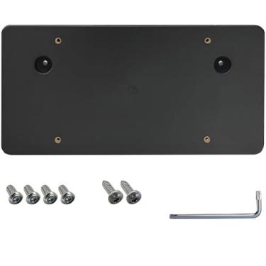 Imagem de Trunknets Inc Suporte de placa de licença traseira para AUDI A6 S6 2012 13 14 15 2016 2018 2019 + 8 parafusos e chave única nova