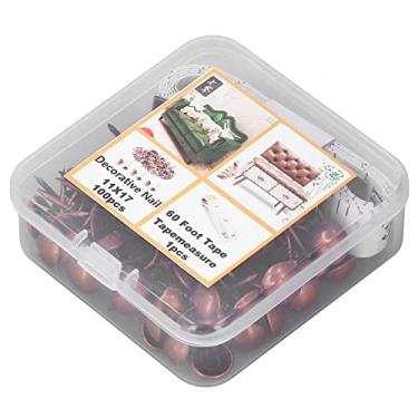 Imagem de Hilitand 100 PCs OND MOBILIÍDICOS CAMA DECORATIVA PARA CAMA DE AÇO DE AÇO PARA CRAÇÕES DE MADEIRA, Jóias, Iluminação Em Placas DE Cortiça (Cobre)