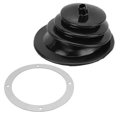 Imagem de Eujgoov Placa de Inicialização do Câmbio do Trator, Mudança de Marchas na Alavanca Alavanca de de Bota Kit de Placa de Bota de Borracha Preta à Prova de Poeira 5.250in/13,3cm Universal, Feita de