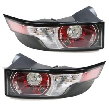 Imagem de Luzes traseiras de carro conjunto de luz traseira LED externa lâmpada de freio traseiro kit de corpo de queixo para acessórios de carro Evoque 2012-2015 (esquerda)