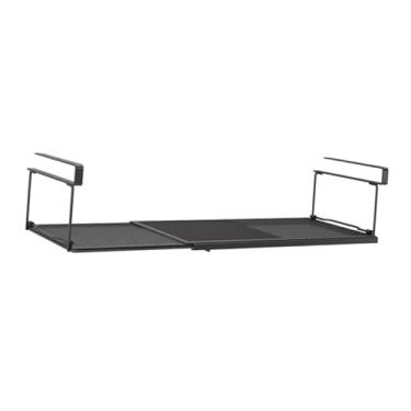 Imagem de IEUDNS Prateleira extensível multifuncional para armazenamento sob o armário, para armário, banheiro, mesa, estante, Preto