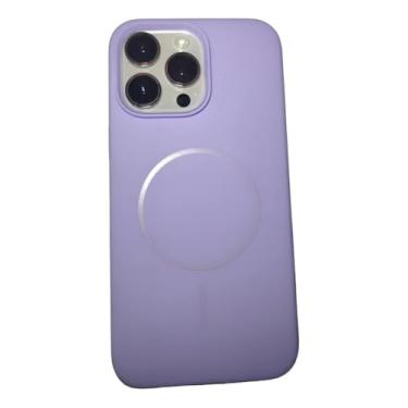 Imagem de Capa case Capinha Silicone Liquido MagNETICA Para iPhone 11 ao 16 Pro ProMax (LILAS, 13 PROMAX)