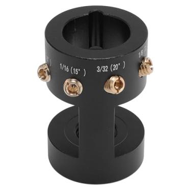 Imagem de TIG TUNGSTEN Sharpner Tool, 4 Parafusos de Latão, Ajuste de Múltiplos ângulos, Liga de Alumínio, Leve e 5 Rodas de Reposição Com Eixos CNC para Soldagem Precisa do TIG