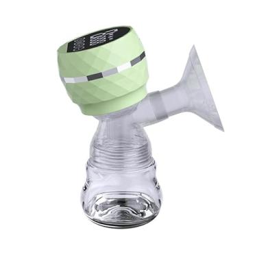 Imagem de Bomba Tira Leite Automático Amamentação + 10 Sacos De Armazenamento De Leite(Verde,Sem saco)