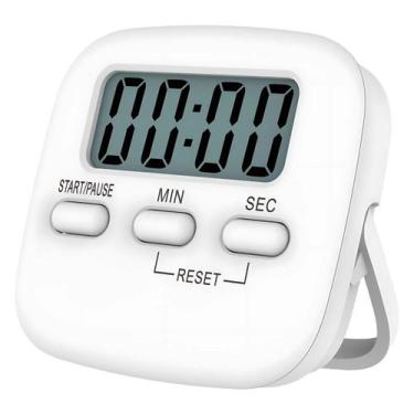 Imagem de Timer Digital de Cozinha Temporizador com Imã - Hxt, Branco