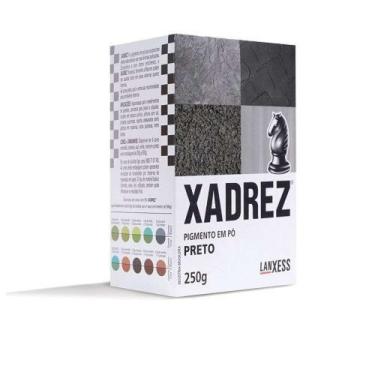 Imagem de Pó Xadrez Preto 250g para Colorir Bases - Lanxess