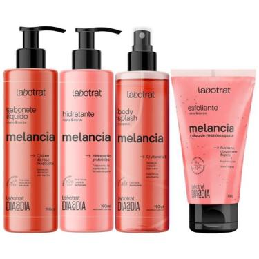 Imagem de Kit Banho Premium Labotrat Melancia Completo 4 Produtos C/ Body Splash